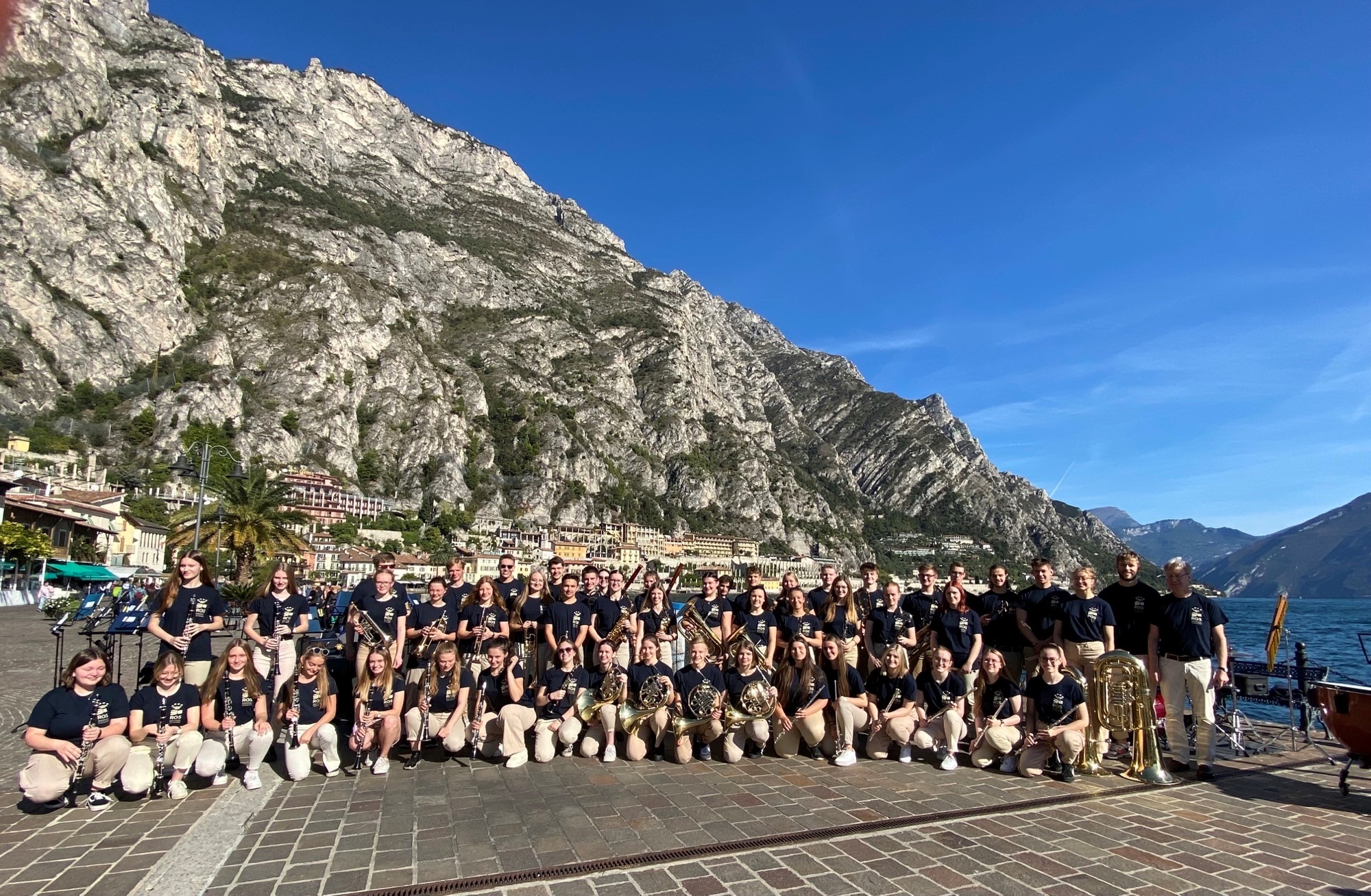 Ratsband Stadthagen spielt in Limone sul Garda