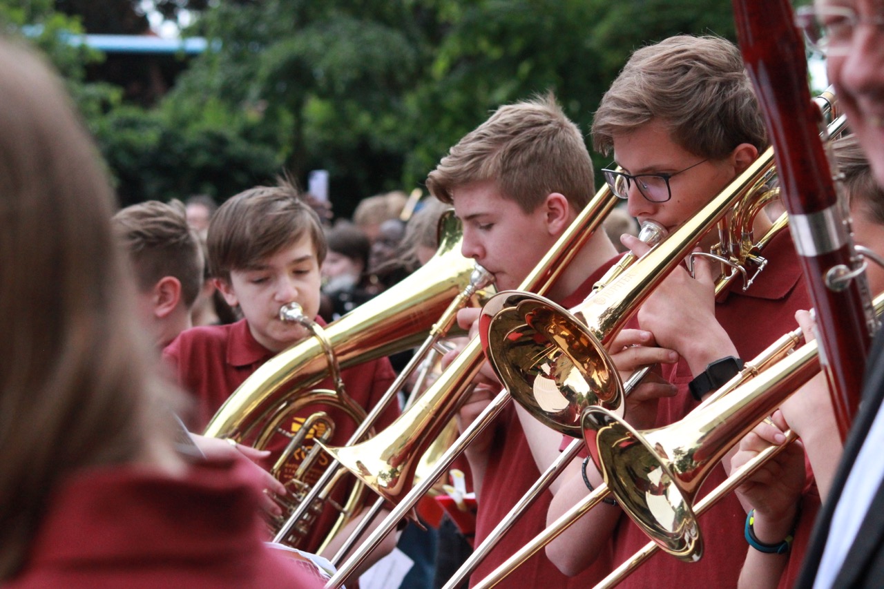 Blechbläser auf dem 10. Niedersächsischen Bläserklassentag