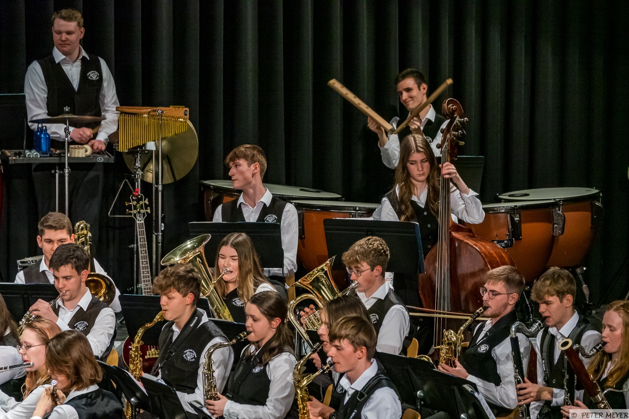 Schlittenfahrt mit der Ratsband Weihnachtskonzert