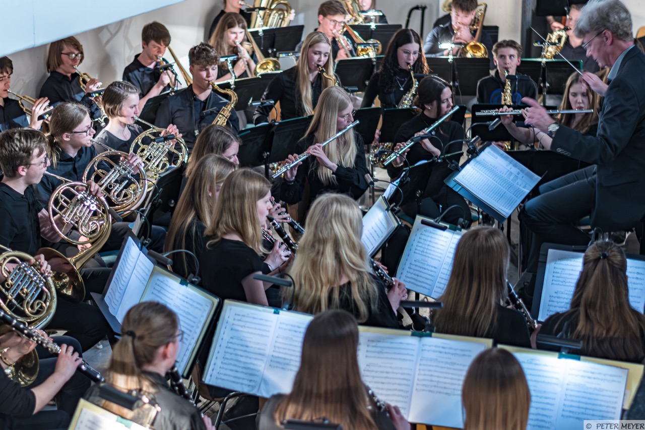 Das Orchester des Musicals &ldquo;Unbunt&rdquo;