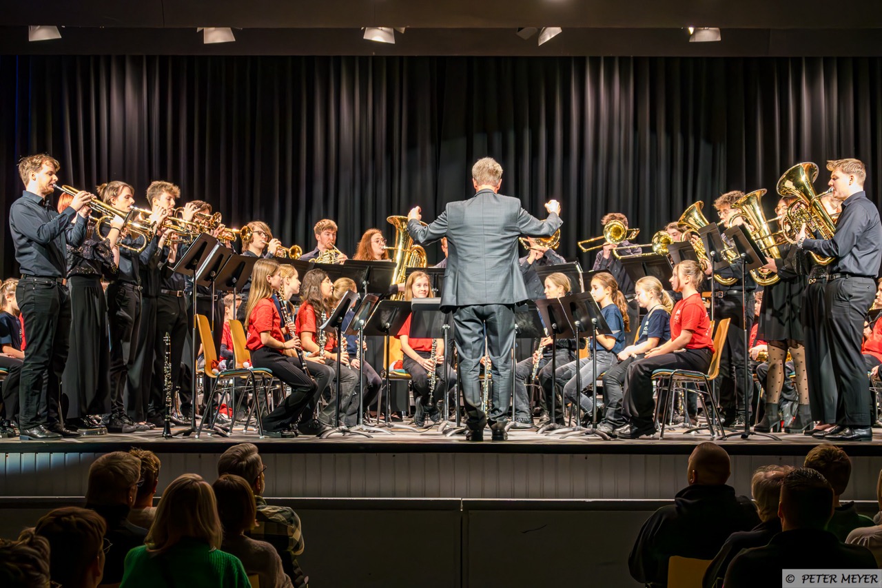 Blechbläser beim Weihnachtskonzert