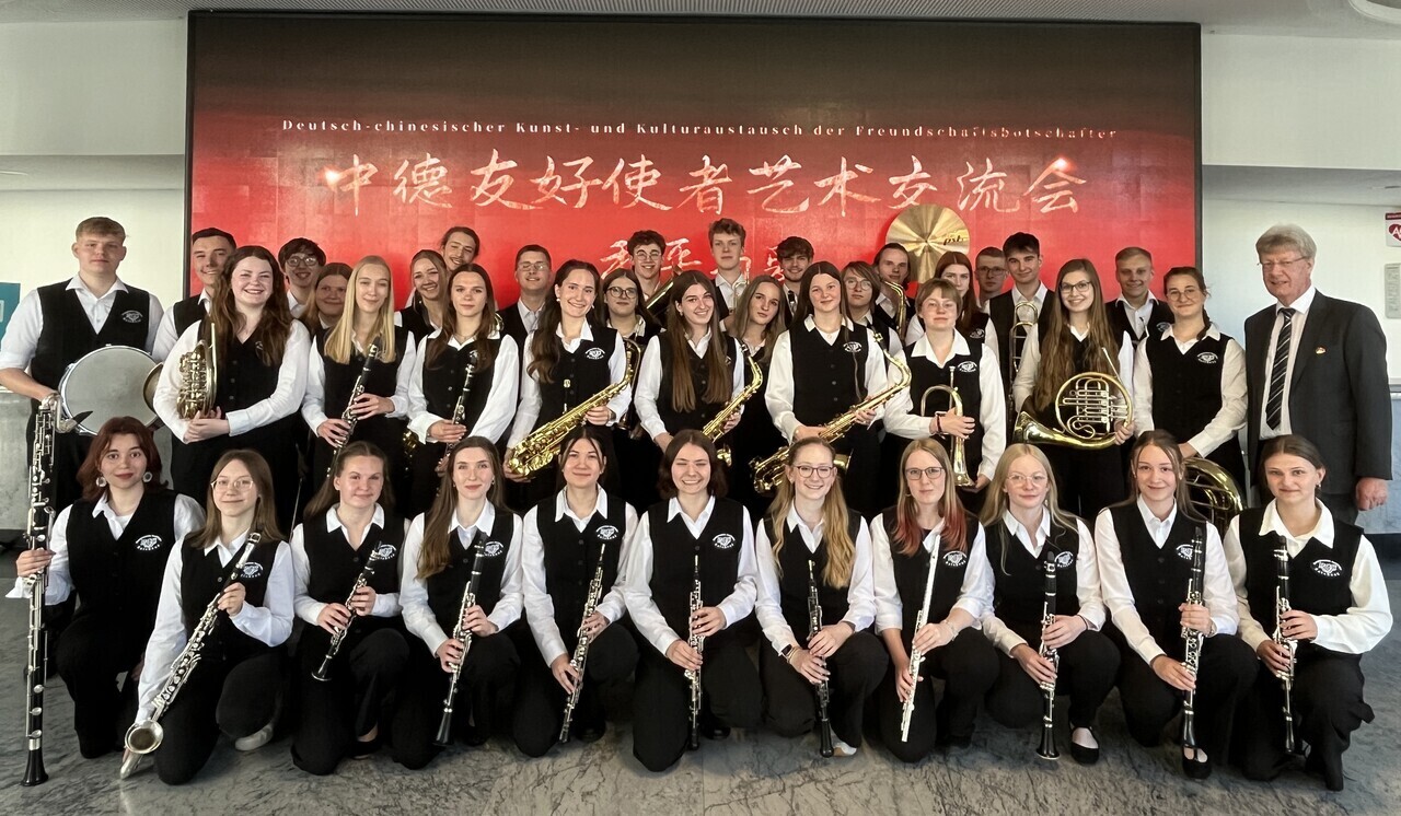 Ratsband beim Konzert im International Youth Exchange Center von China